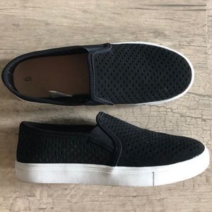 Black Slip On Sneaker